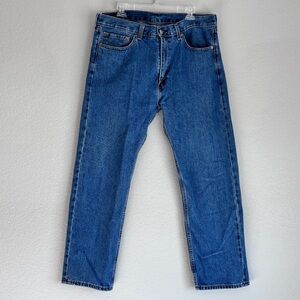 Classic Levi Strauss & Co. Blue Bootcut Men's Jeans W38 L30